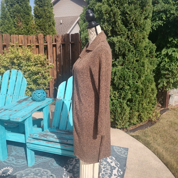 Long Cardigan Medium Button Down and Belt Tie! - Picture 2 of 11
